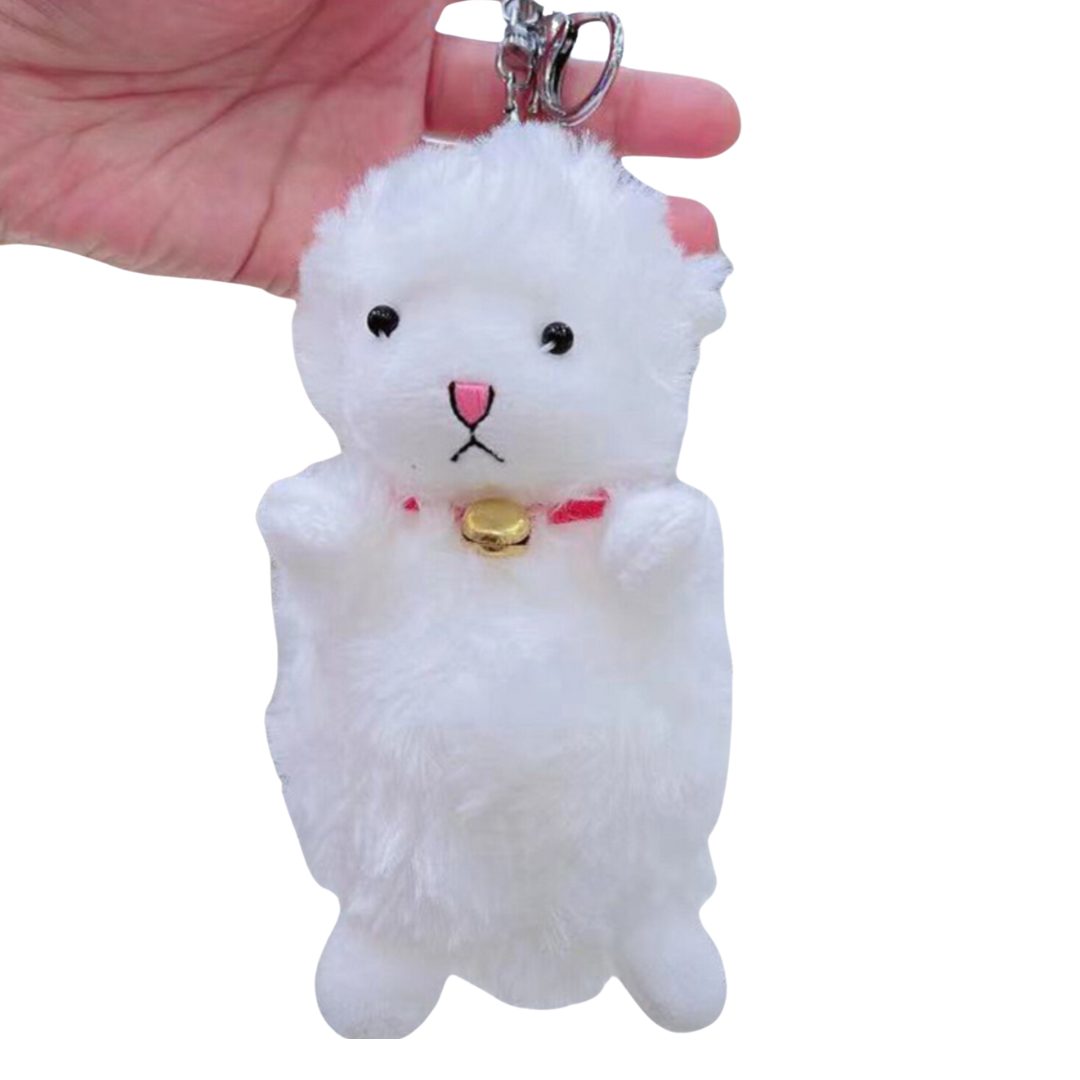 TikTok Viral Little Sheep Plush Doll – Cute Lamb Keychain & Bag Charm