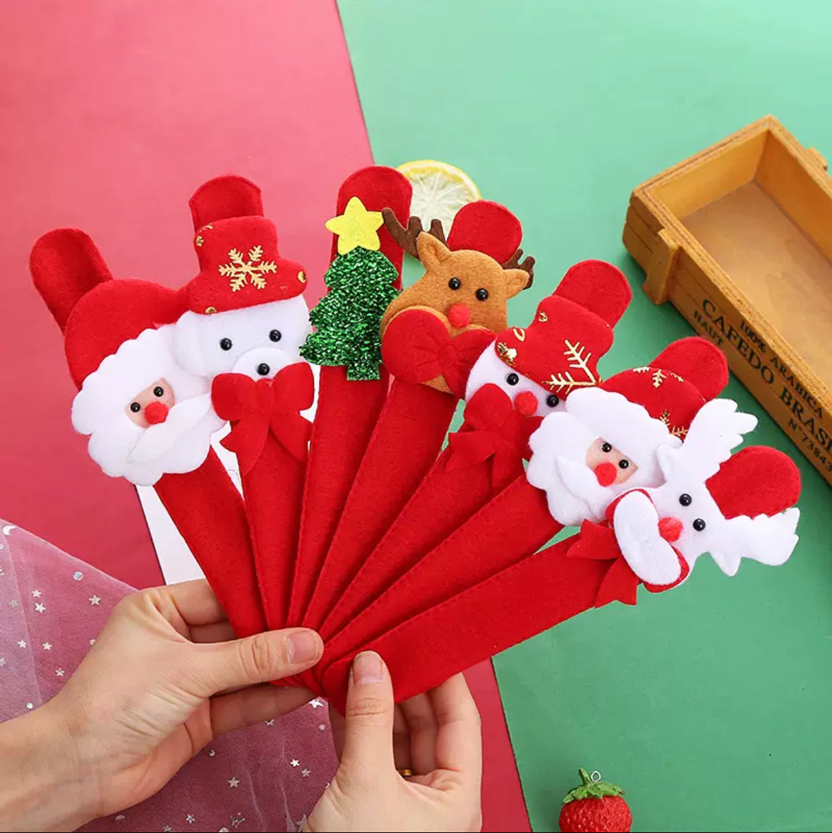 Festive Christmas Slap Bands – Cute, Fun, and Perfect for the Holidays!