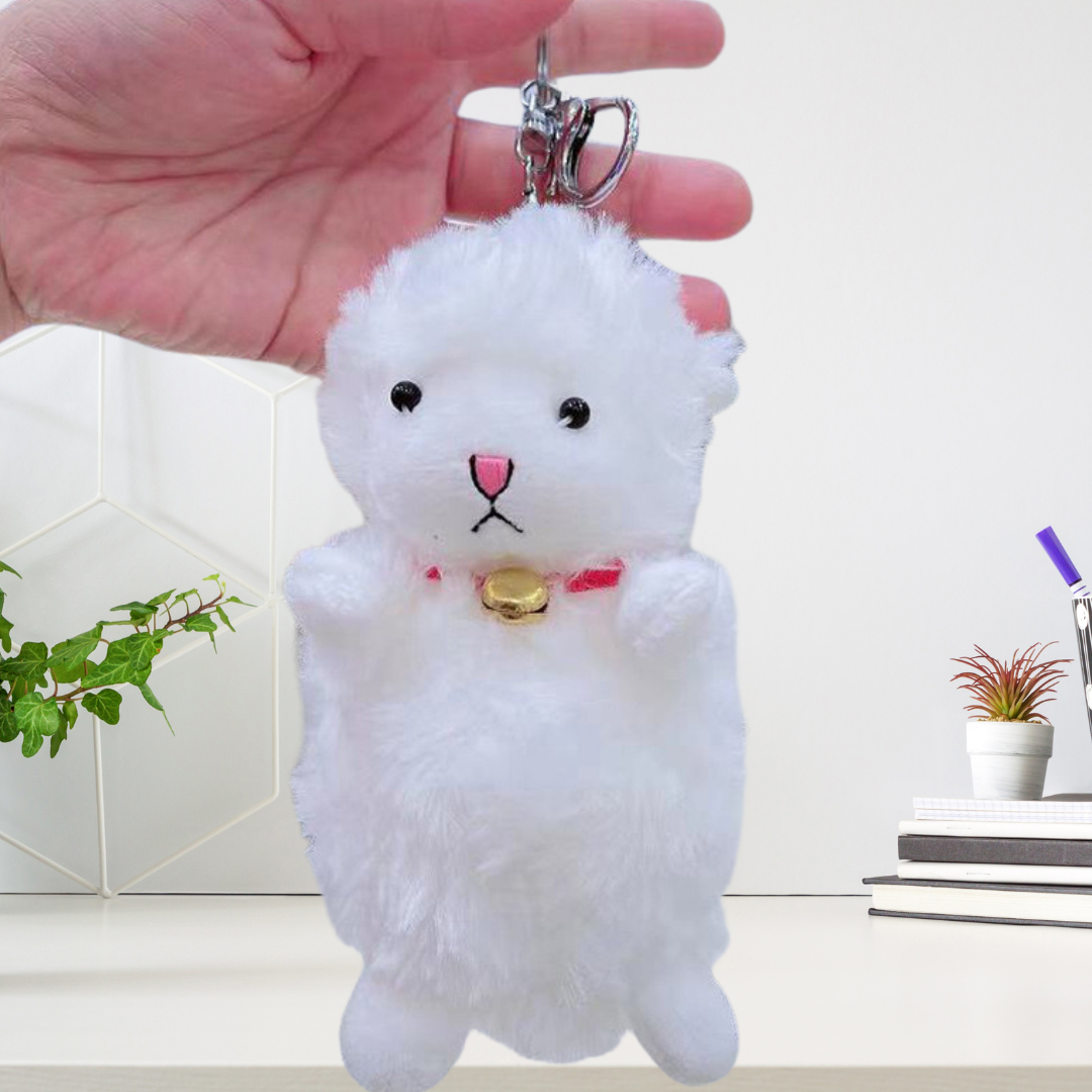 TikTok Viral Little Sheep Plush Doll – Cute Lamb Keychain & Bag Charm