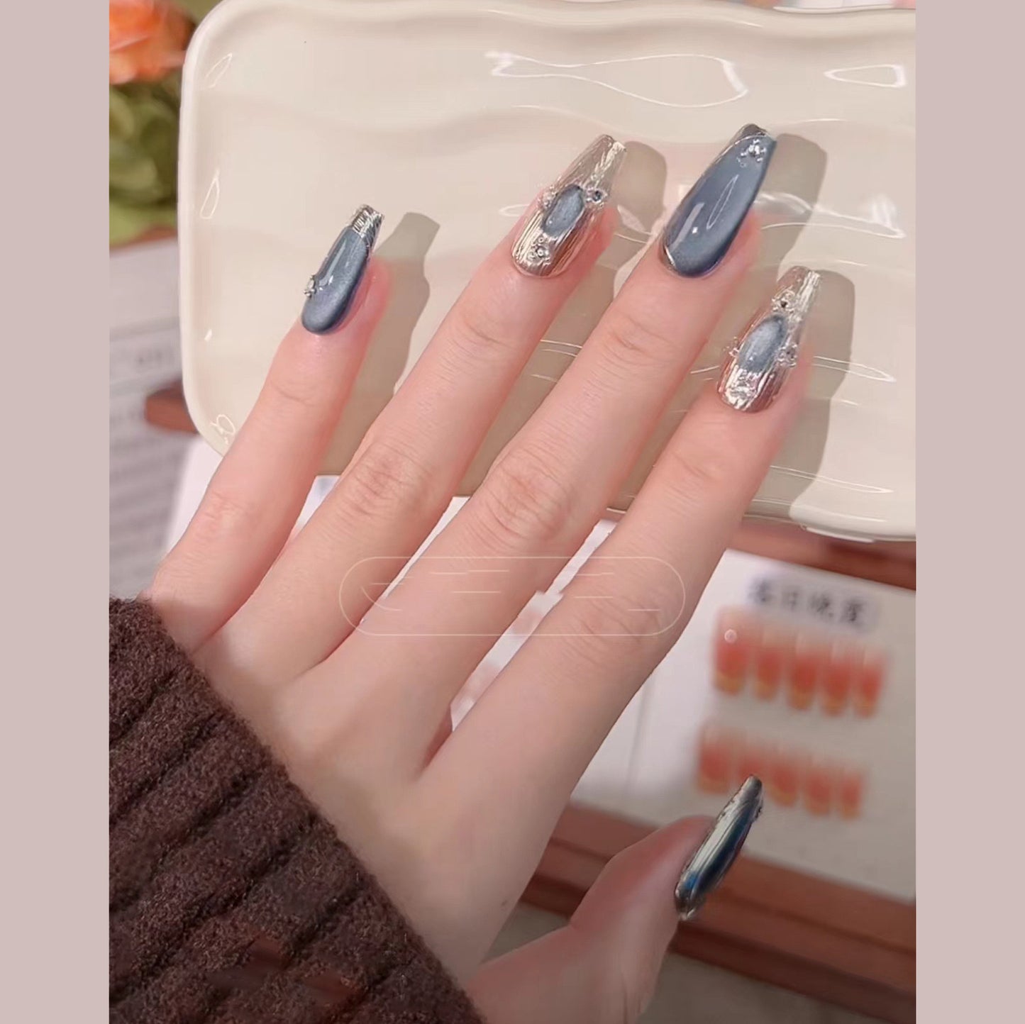 Handmade Gel Press On Nails