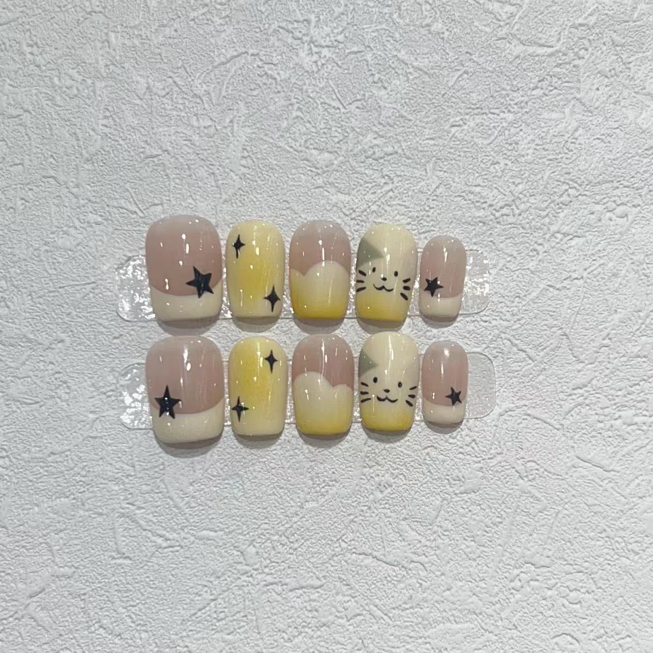 Handmade Gel Press On Nails