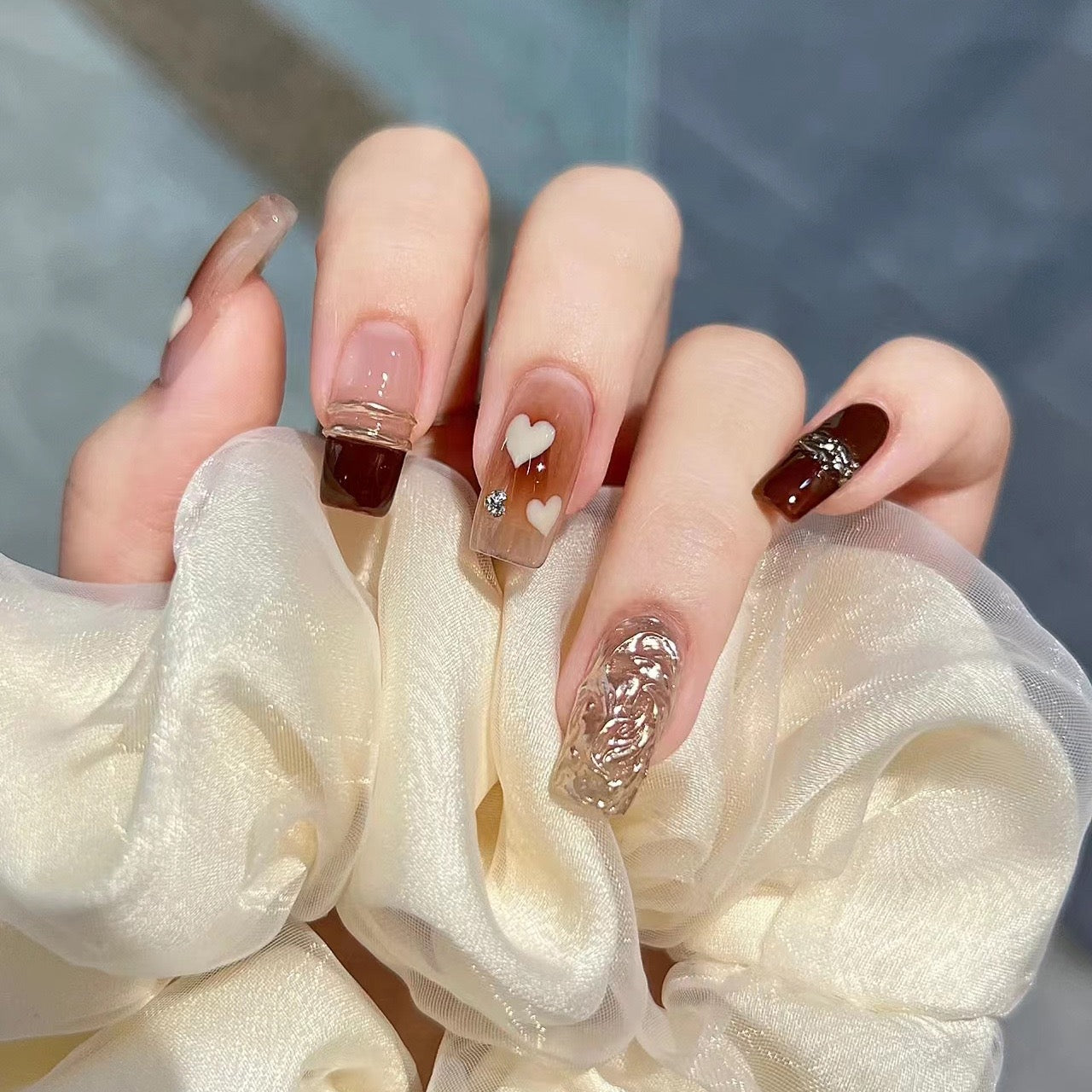 Handmade Gel Press On Nails